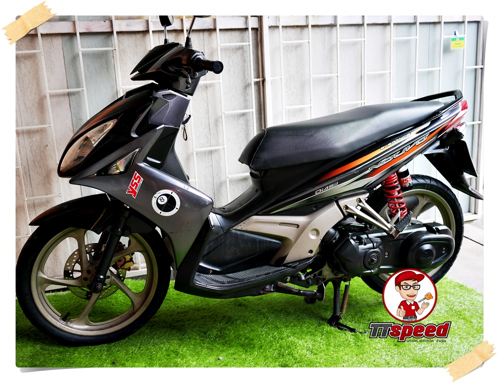 Nouvo Elegance 135 ล้อแม็กตัวท๊อปปี 55 โช๊คหลัง YSS ผ่อนเดือน 963 บาท