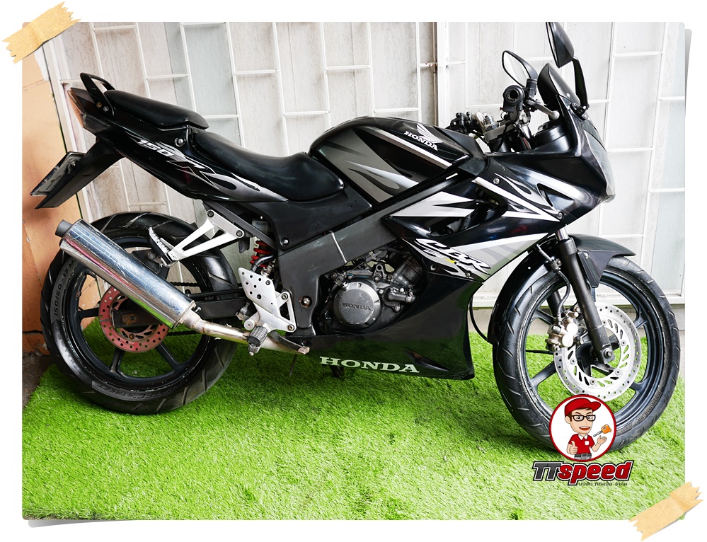 ราคานี้สุดคุ้ม CBR 150 กุญแจ 2 ชั้น เอกสารเล่มเขียวครบพร้อมโอนรถจดปี 47