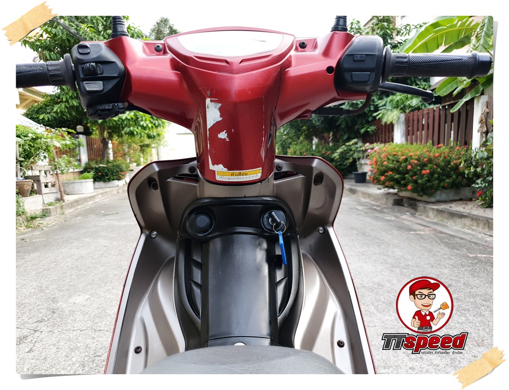 ขายสด Yamaha Spark 135 เครื่องดีมากรถบ้านมีเล่มพร้อมจดปี 52