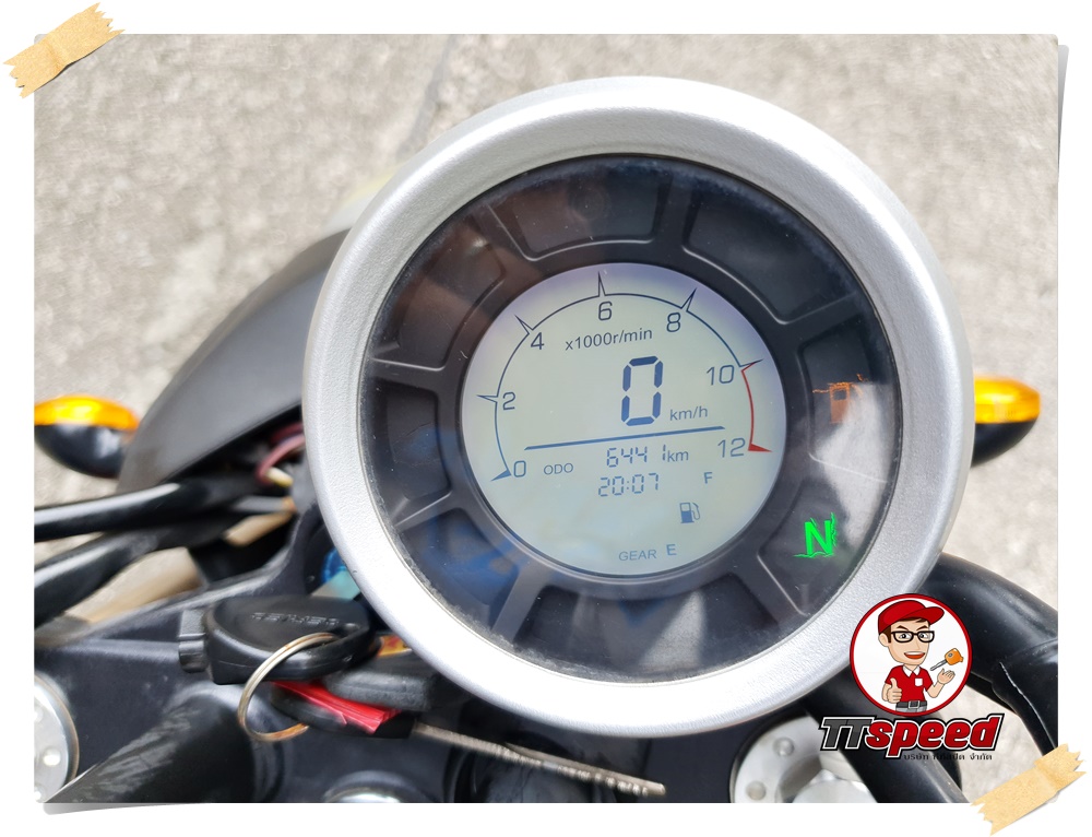 ขายเงินสด Stallions VTR 125 หัวฉีดปี 60 เครื่องเดิมวิ่งน้อยแค่ 6400 โล