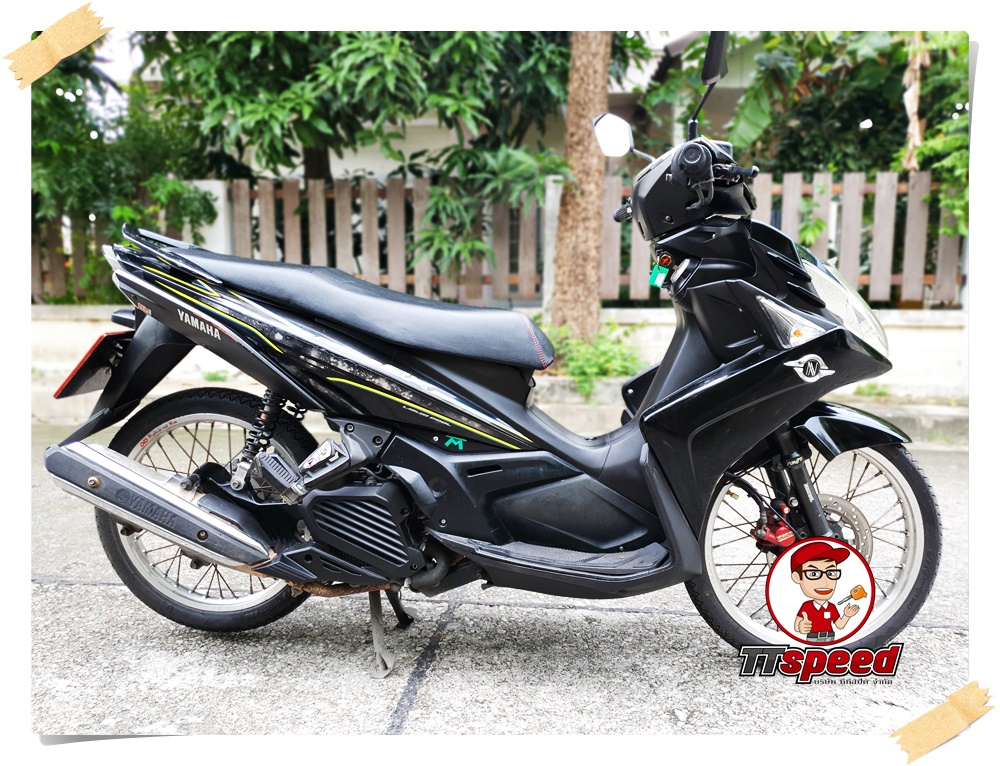 ขายสดผ่อน Nouvo SX 125i หัวฉีดปี 55 ล้อ DID แท้ผ่อนเดือน 1100 บาท