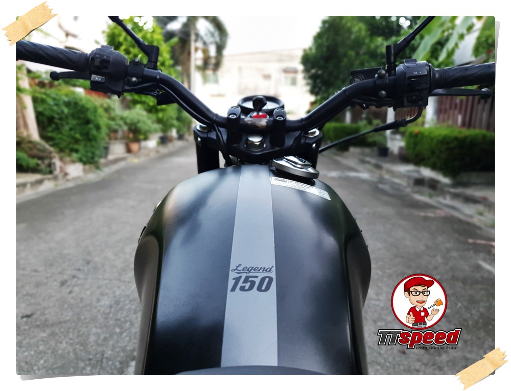 ขายสด GPX Legend 150 ปี61 สีดำรถบ้านมือเดียวสภาพดีเล่มพร้อม