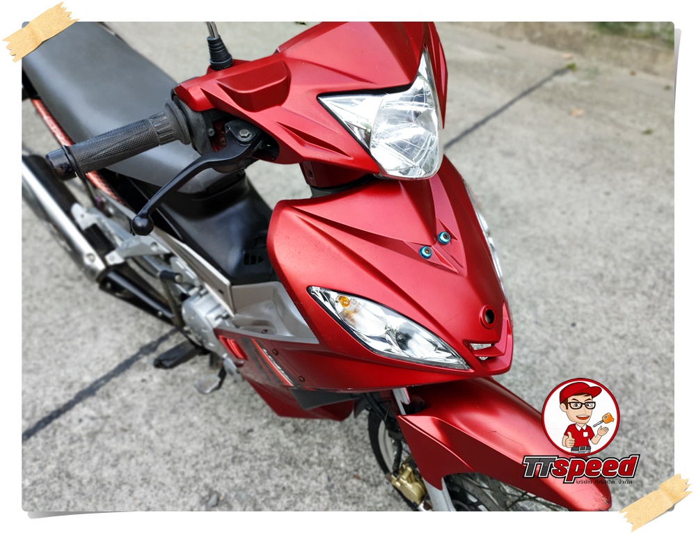 ขายสด Yamaha Spark 135 เครื่องดีมากรถบ้านมีเล่มพร้อมจดปี 52