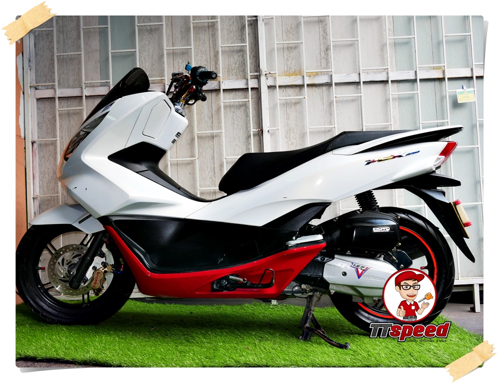 ขายสดผ่อน New PCX 150 เตาแก๊สปี 59 เครื่องดีผ่อนเดือนละ 1925 บาท