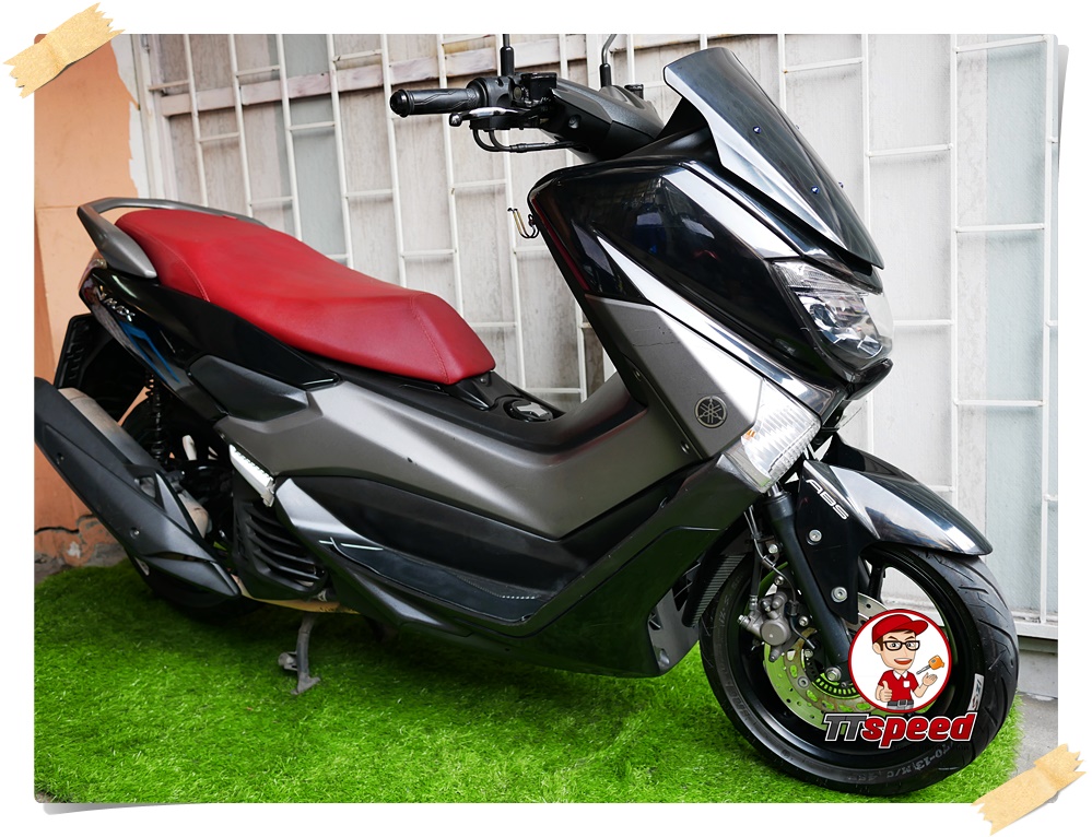 Yamaha Nmax 155 ABS 2017 ปี 60 สีดำสภาพพร้อมใช้ผ่อนเดือนละ 1925 บาท