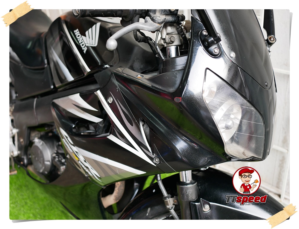 ราคานี้สุดคุ้ม CBR 150 กุญแจ 2 ชั้น เอกสารเล่มเขียวครบพร้อมโอนรถจดปี 47
