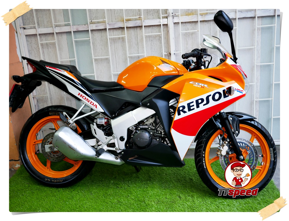 ขาย Honda CBR 150R Champion Special Edition จดปี58 สีสวยเครื่องเดิม 39,900 ฿
