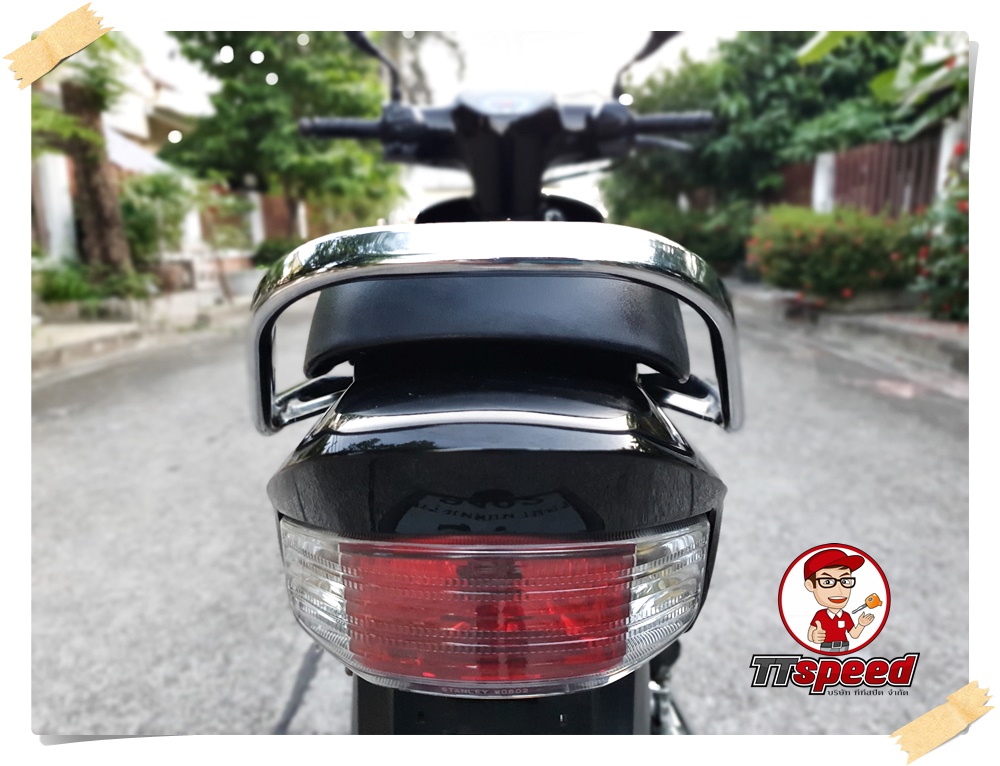 ขาย Honda DREAM 110i สีดำปี 58 เครื่องเดิมขี่ดีสีสวยมีเล่มเขียวครบ