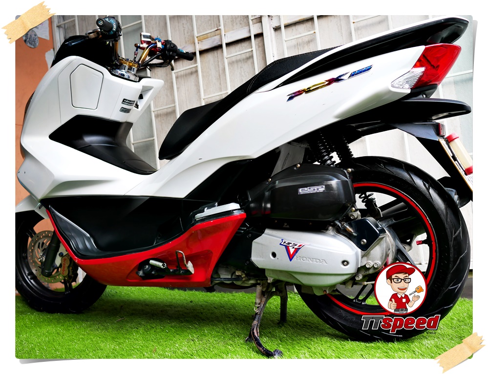 ขายสดผ่อน New PCX 150 เตาแก๊สปี 59 เครื่องดีผ่อนเดือนละ 1925 บาท