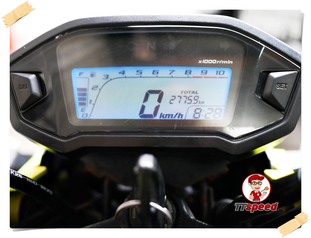 Honda MSX 125SF ไฟหน้า LED รถบ้านวิ่งน้อยปี 59 ผ่อนเดือน 1720บาท