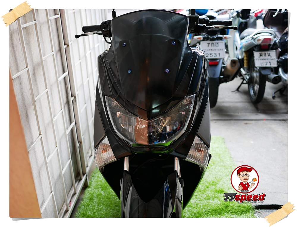 Yamaha Nmax 155 ABS 2017 ปี 60 สีดำสภาพพร้อมใช้ผ่อนเดือนละ 1925 บาท