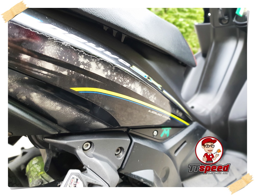 ขายสดผ่อน Nouvo SX 125i หัวฉีดปี 55 ล้อ DID แท้ผ่อนเดือน 1100 บาท