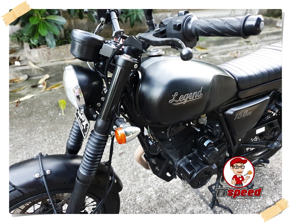 ขายสด GPX Legend 150 ปี61 สีดำรถบ้านมือเดียวสภาพดีเล่มพร้อม