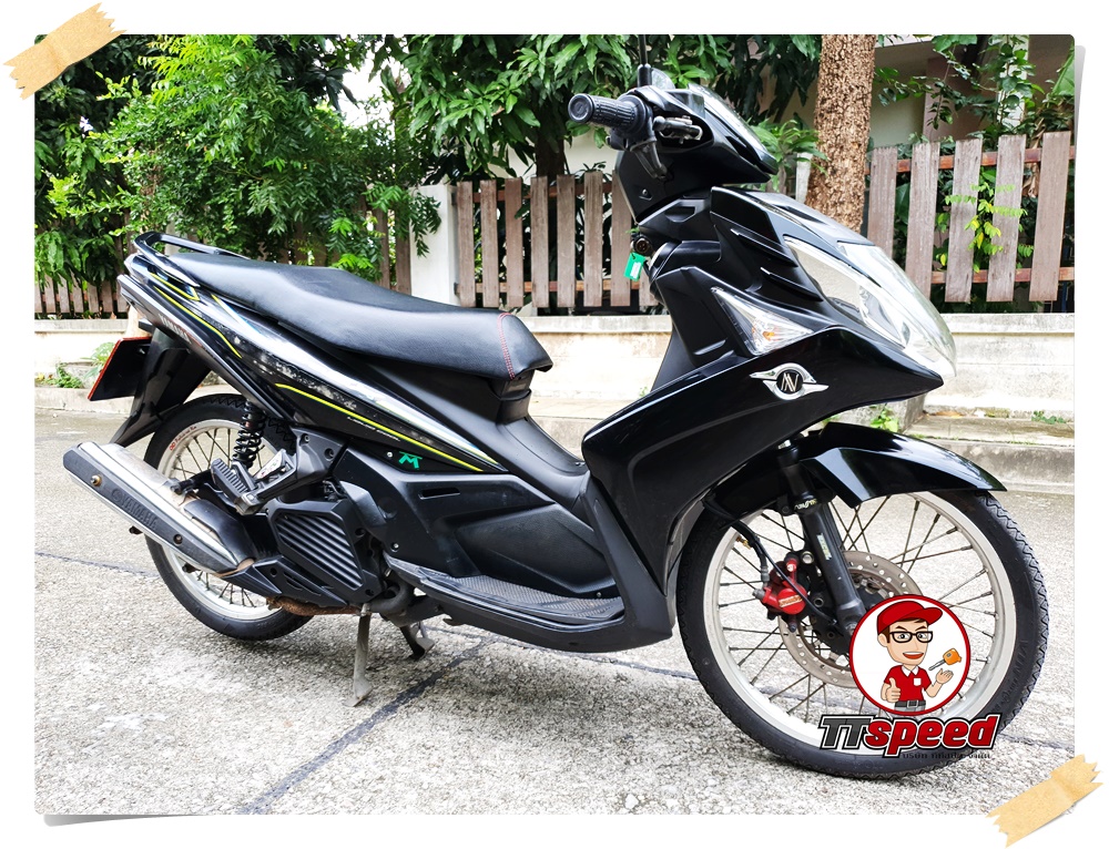ขายสดผ่อน Nouvo SX 125i หัวฉีดปี 55 ล้อ DID แท้ผ่อนเดือน 1100 บาท