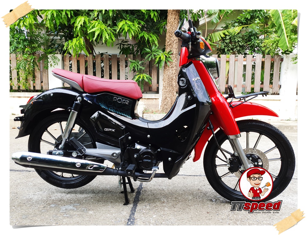 ขาย GPX POPz 125 หัวฉีด สตาร์ทมือไมล์ 870 โลสภาพนางฟ้าปี 62