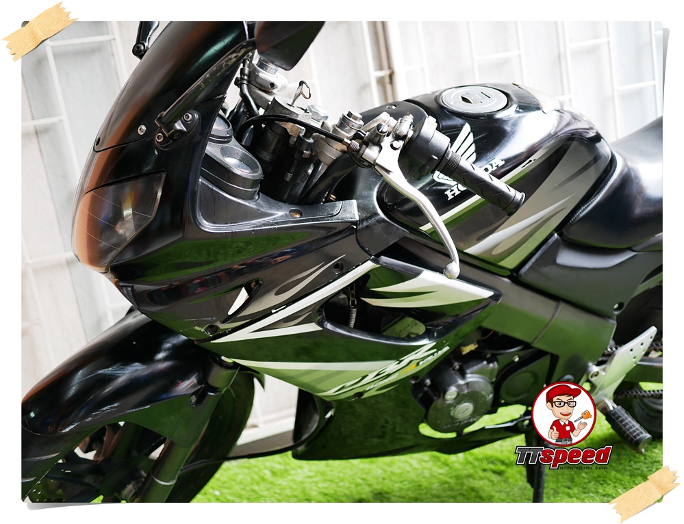 ราคานี้สุดคุ้ม CBR 150 กุญแจ 2 ชั้น เอกสารเล่มเขียวครบพร้อมโอนรถจดปี 47