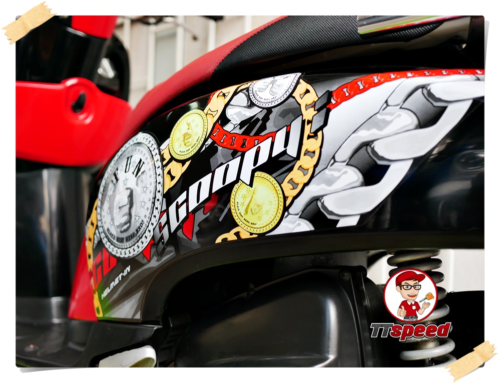 ขาย New Scoopy-i สภาพใหม่เครื่องเดิมปี 55 รถบ้านมือเดียวผ่อนได้