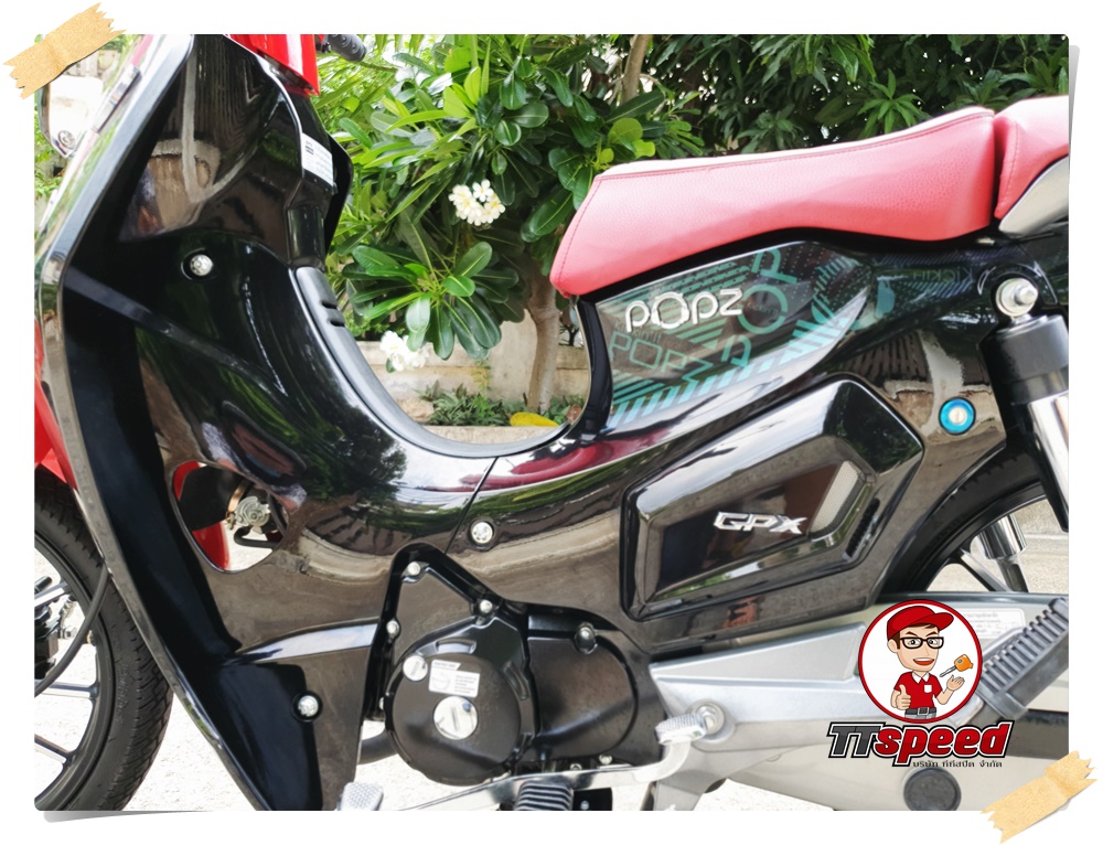 ขาย GPX POPz 125 หัวฉีด สตาร์ทมือไมล์ 870 โลสภาพนางฟ้าปี 62