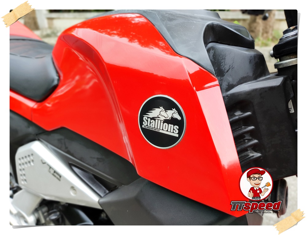 ขายเงินสด Stallions VTR 125 หัวฉีดปี 60 เครื่องเดิมวิ่งน้อยแค่ 6400 โล