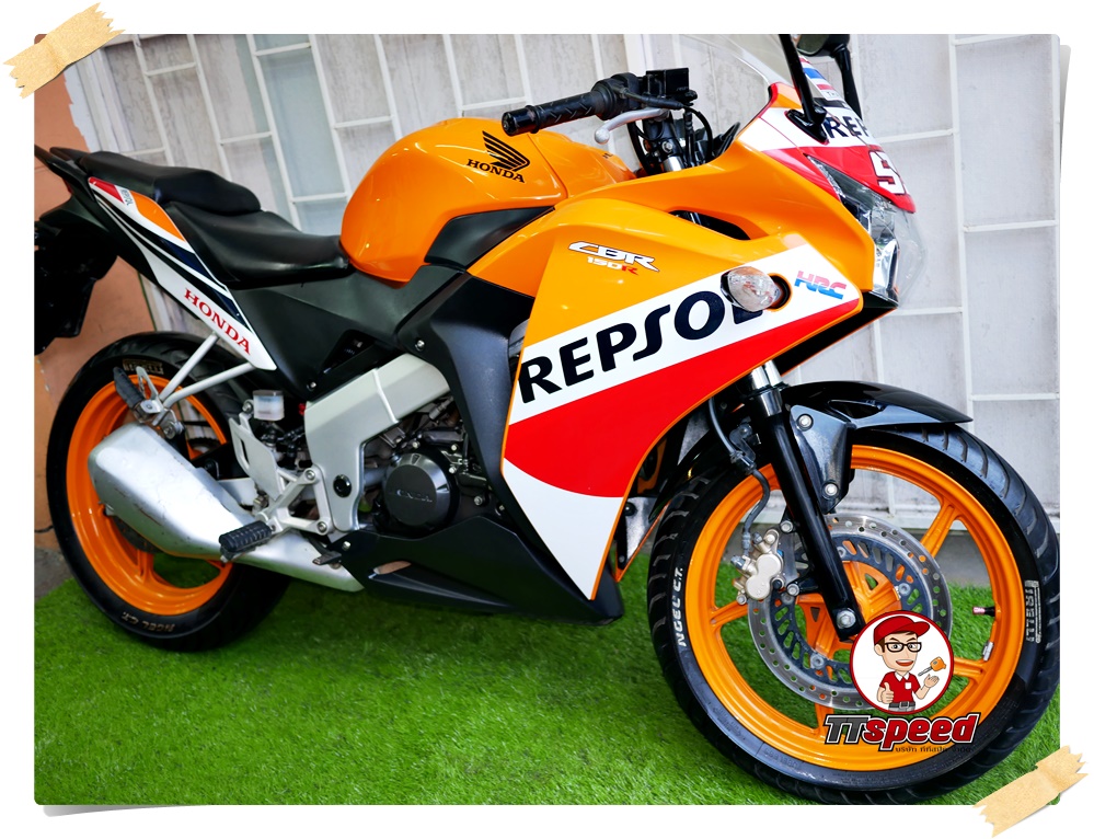 ขาย Honda CBR 150R Champion Special Edition จดปี58 สีสวยเครื่องเดิม 39,900 ฿