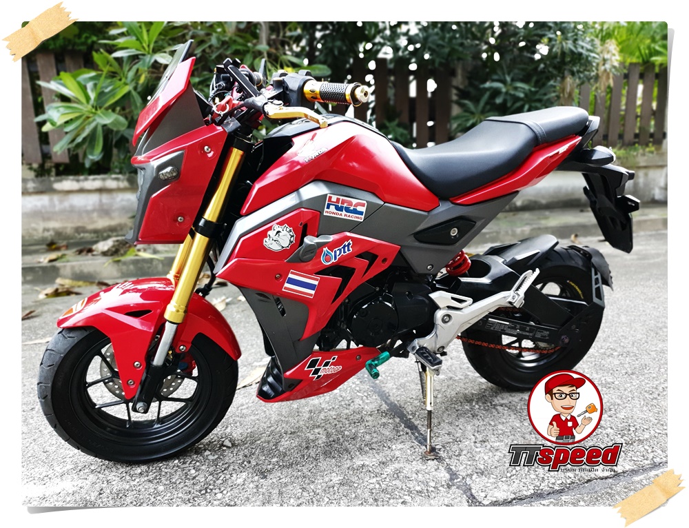 ขาย Honda MSX 125SF สีแดงปี 59 แต่งสวยเครื่องเดิม เอกสารเล่มพร้อม ขาย Honda MSX 125SF สีแดงปี 59 แต่งสวยเครื่องเดิม เอกสารเล่มพร้อม