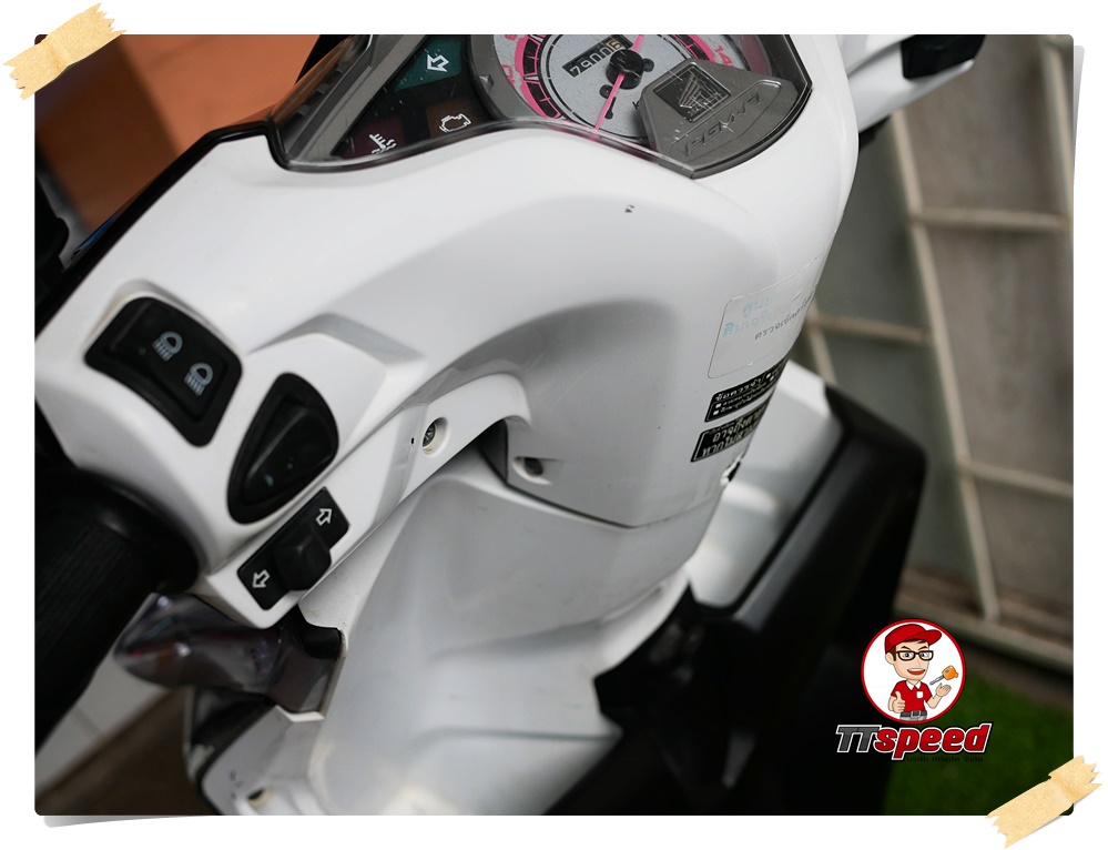 Honda Click 110i Street จดปี 54 เครื่องเดิมขี่ดีมากรถบ้านมือเดียวผ่อนได้