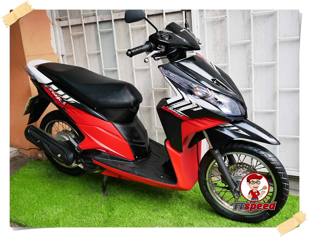 Honda Click 110i Street จดปี 54 เครื่องเดิมขี่ดีมากรถบ้านมือเดียวผ่อนได้