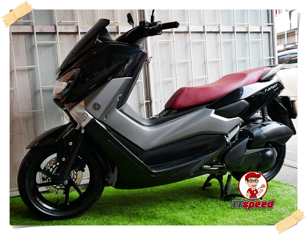 Yamaha Nmax 155 ABS 2017 ปี 60 สีดำสภาพพร้อมใช้ผ่อนเดือนละ 1925 บาท