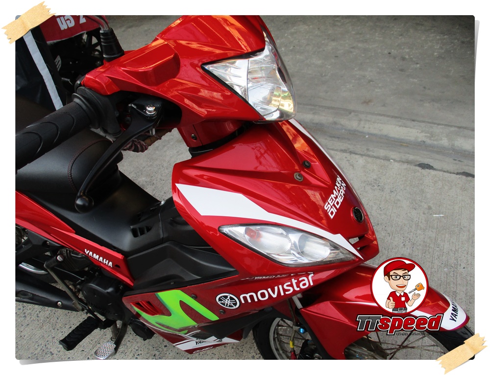ขายสด Spark 135i หัวฉีดสตาร์ทมือลาย movistar ลายไม่ซ้ำใคร