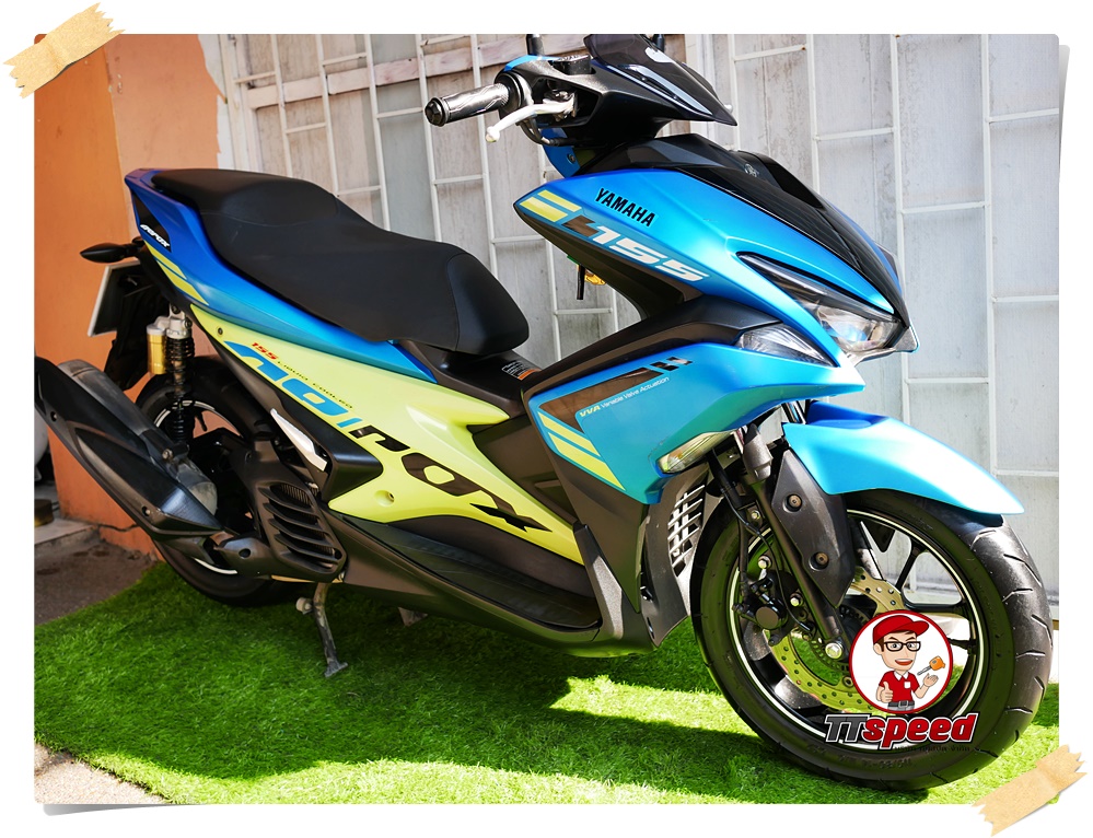 Yamaha Aerox 155 รุ่น 2018 จดปี 61 รถบ้านมือเดียวเครื่องเดิมสมบูรณ์