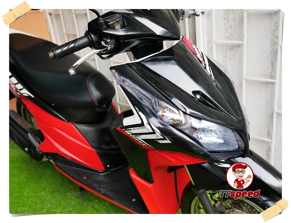 Honda Click 110i Street จดปี 54 เครื่องเดิมขี่ดีมากรถบ้านมือเดียวผ่อนได้