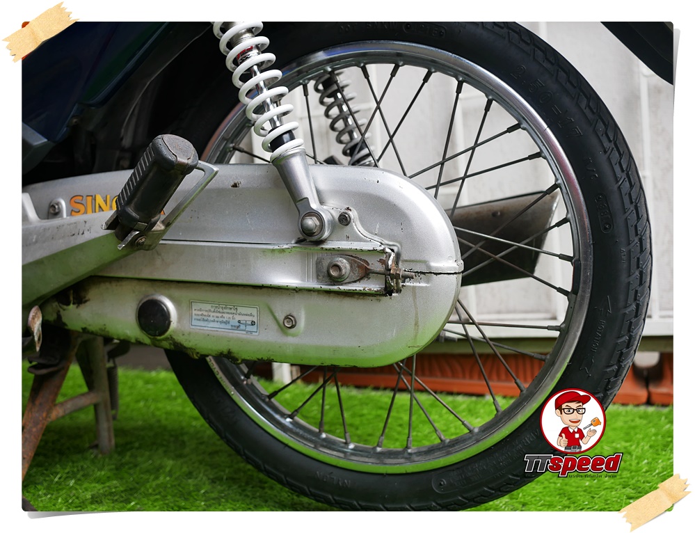 ขาย Wave 125S หัวเถิกสตาร์ทมือเครื่องเดิมไม่เคยแต่ง เอกสารเล่มครบ