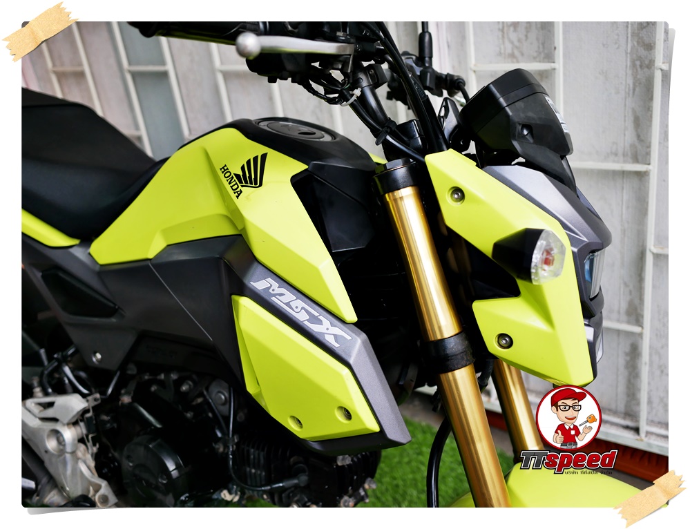 Honda MSX 125SF ไฟหน้า LED รถบ้านวิ่งน้อยปี 59 ผ่อนเดือน 1720บาท