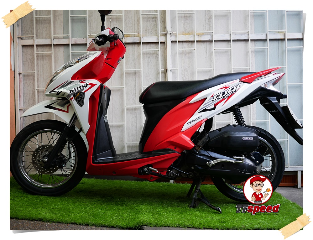 ขาย Click 125i ลาย Street สภาพสวยมากจดปี 55 ผ่อนแค่เดือนละ 963 บาท