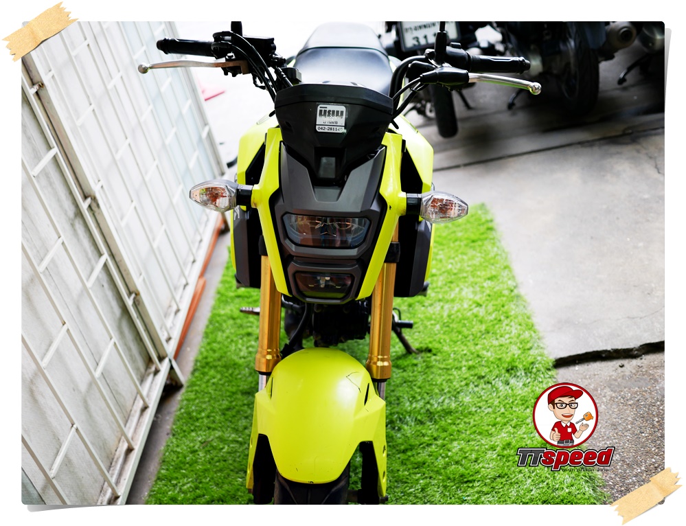 Honda MSX 125SF ไฟหน้า LED รถบ้านวิ่งน้อยปี 59 ผ่อนเดือน 1720บาท
