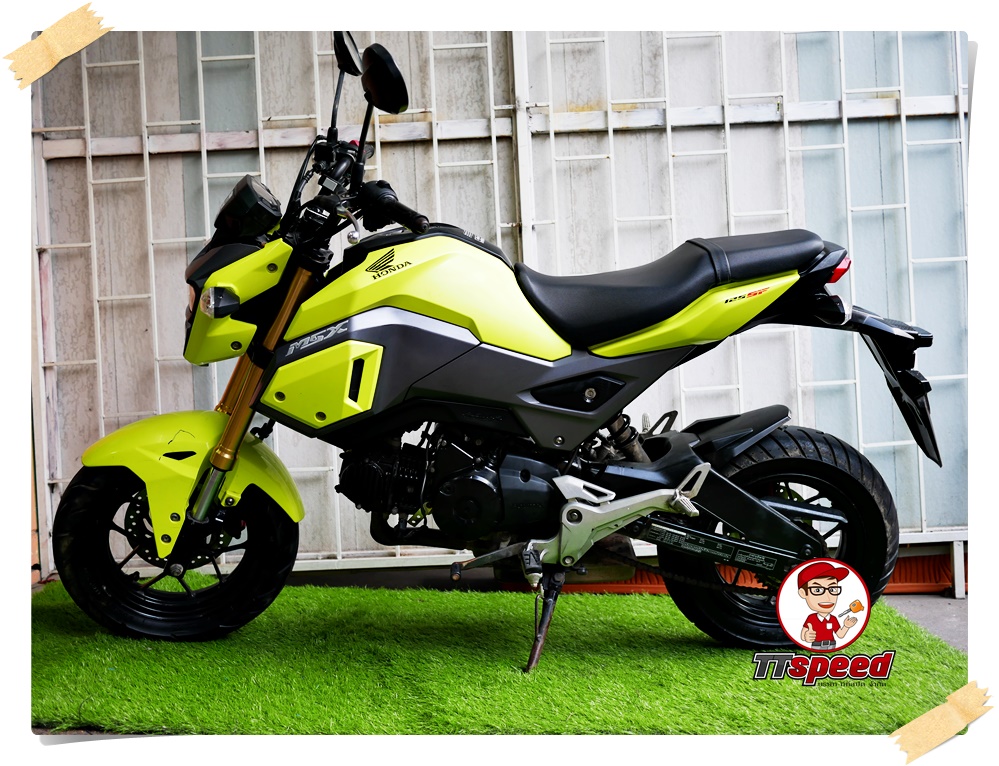 Honda MSX 125SF ไฟหน้า LED รถบ้านวิ่งน้อยปี 59 ผ่อนเดือน 1720บาท