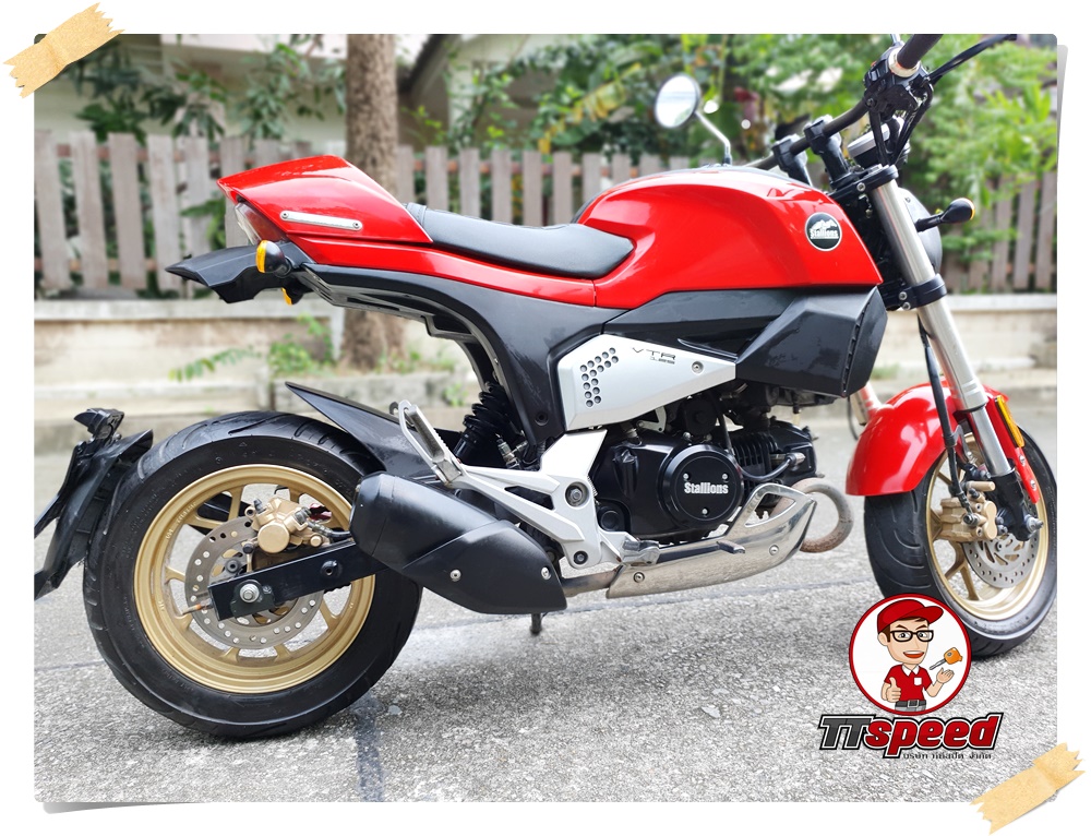 ขายเงินสด Stallions VTR 125 หัวฉีดปี 60 เครื่องเดิมวิ่งน้อยแค่ 6400 โล