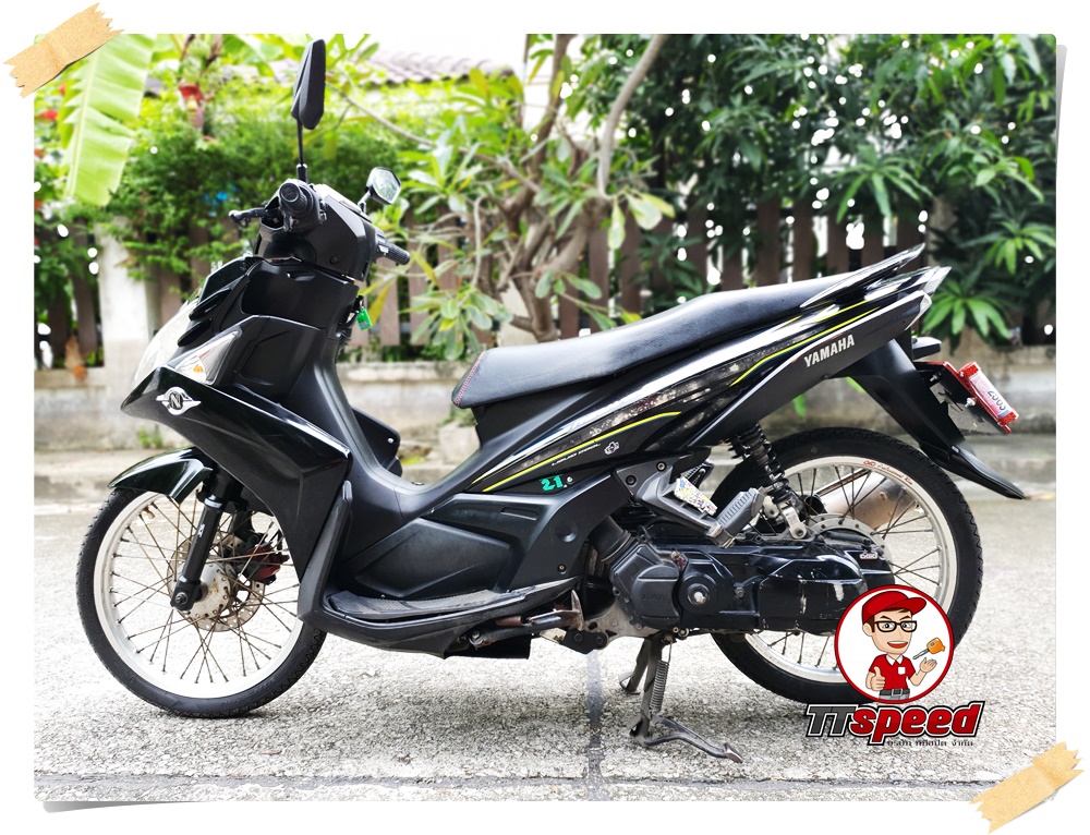 ขายสดผ่อน Nouvo SX 125i หัวฉีดปี 55 ล้อ DID แท้ผ่อนเดือน 1100 บาท