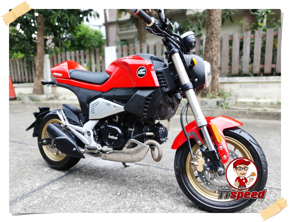ขายเงินสด Stallions VTR 125 หัวฉีดปี 60 เครื่องเดิมวิ่งน้อยแค่ 6400 โล