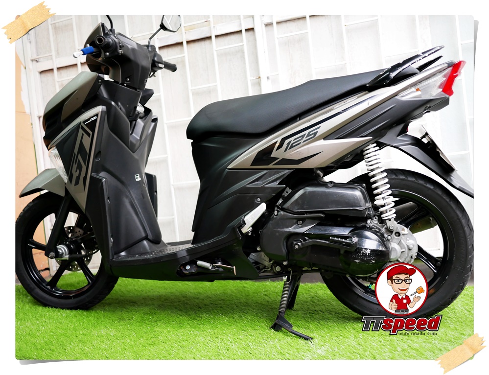 ขาย Yamaha GT125 จดปี 59 ล้อแม็กแท้เครื่องดีผ่อนเดือน 1513 บาท