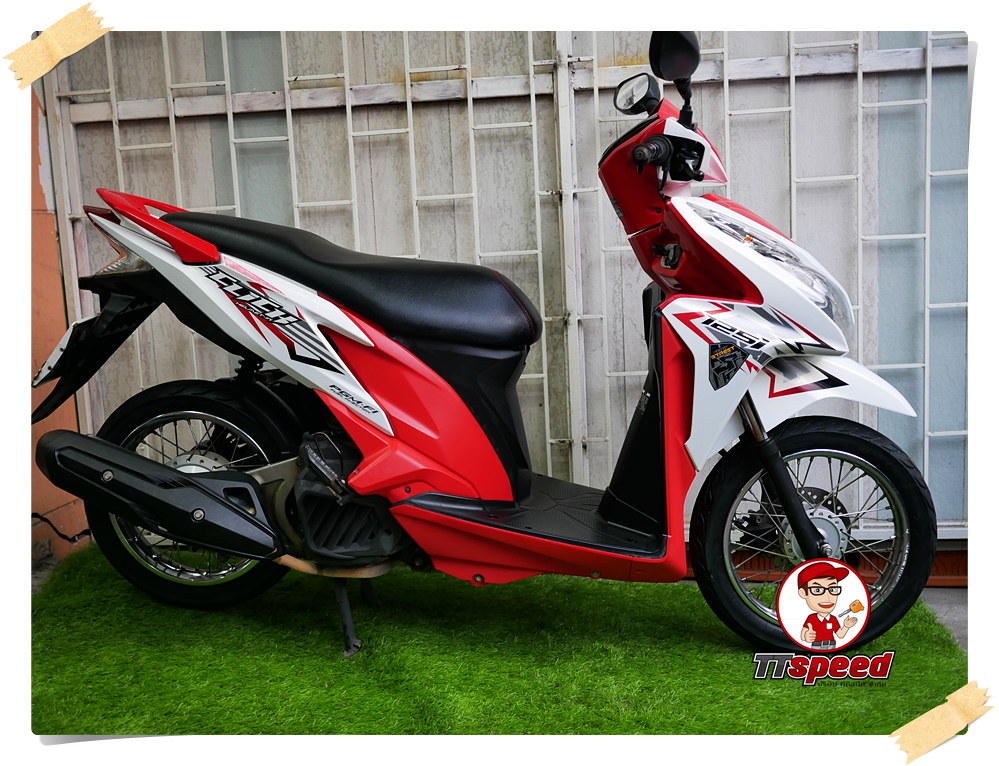 ขาย Click 125i ลาย Street สภาพสวยมากจดปี 55 ผ่อนแค่เดือนละ 963 บาท
