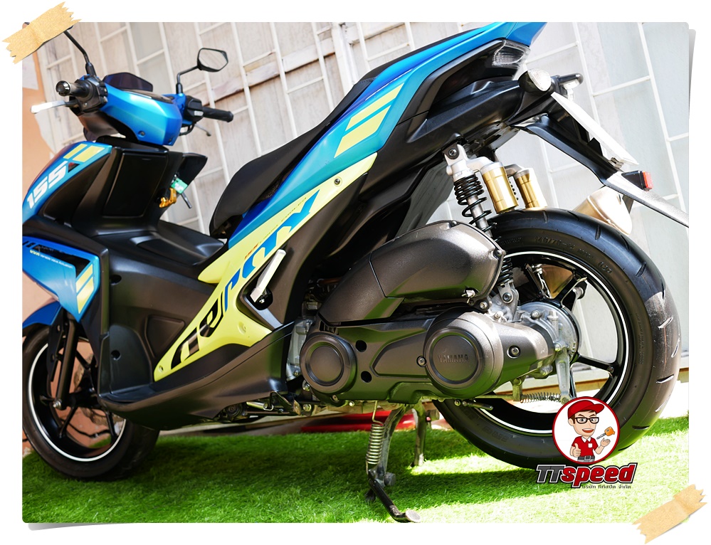 Yamaha Aerox 155 รุ่น 2018 จดปี 61 รถบ้านมือเดียวเครื่องเดิมสมบูรณ์