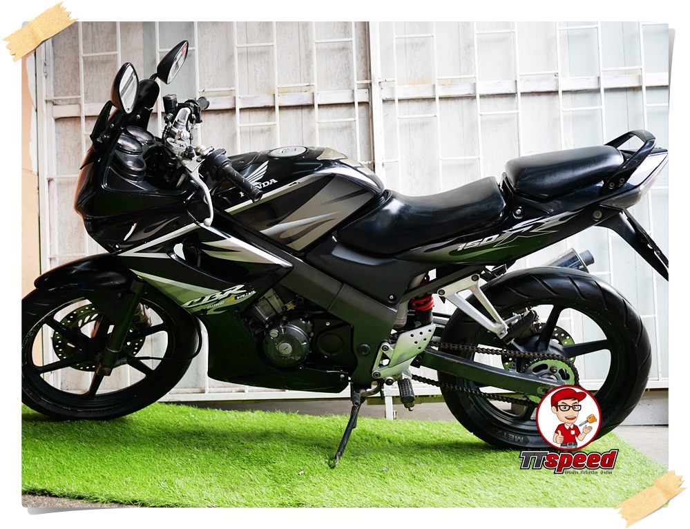 ราคานี้สุดคุ้ม CBR 150 กุญแจ 2 ชั้น เอกสารเล่มเขียวครบพร้อมโอนรถจดปี 47