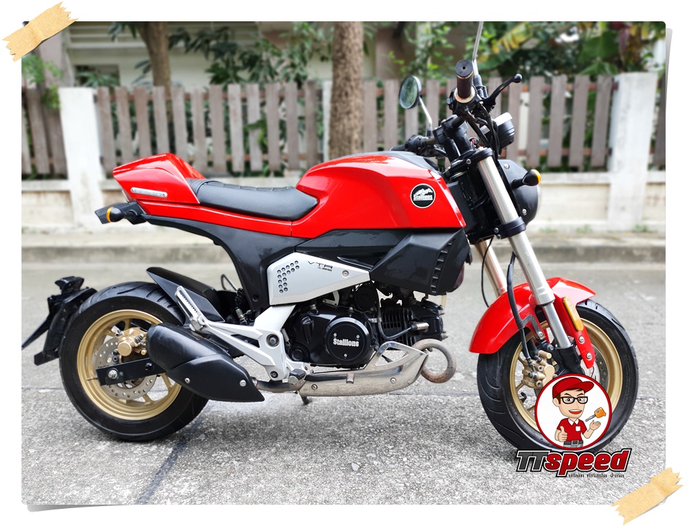 ขายเงินสด Stallions VTR 125 หัวฉีดปี 60 เครื่องเดิมวิ่งน้อยแค่ 6400 โล