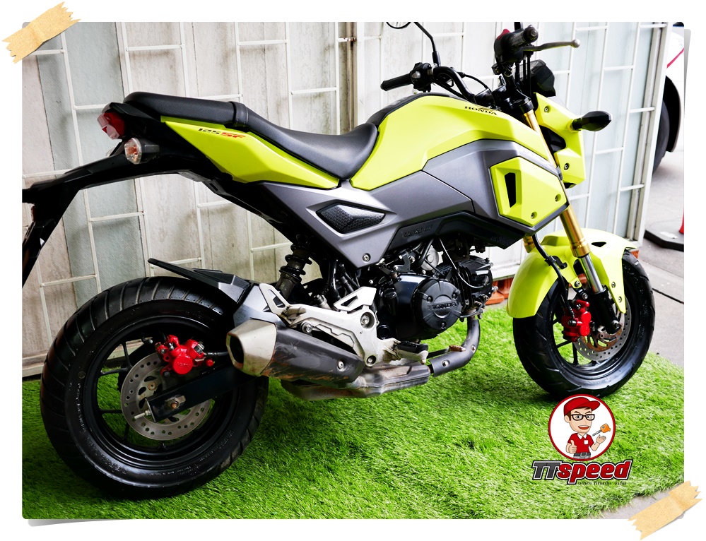 Honda MSX 125SF ไฟหน้า LED รถบ้านวิ่งน้อยปี 59 ผ่อนเดือน 1720บาท