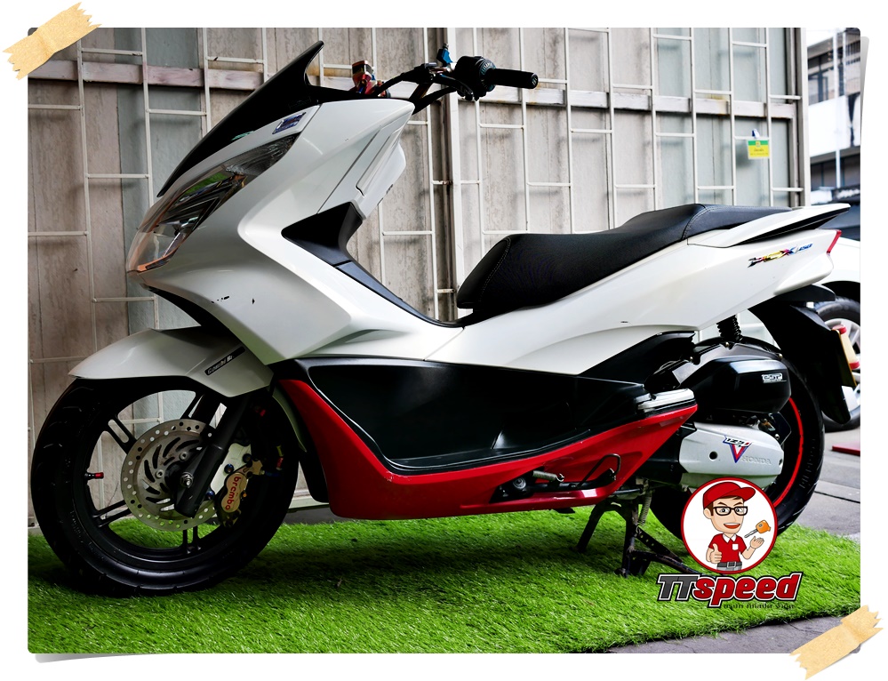 ขายสดผ่อน New PCX 150 เตาแก๊สปี 59 เครื่องดีผ่อนเดือนละ 1925 บาท