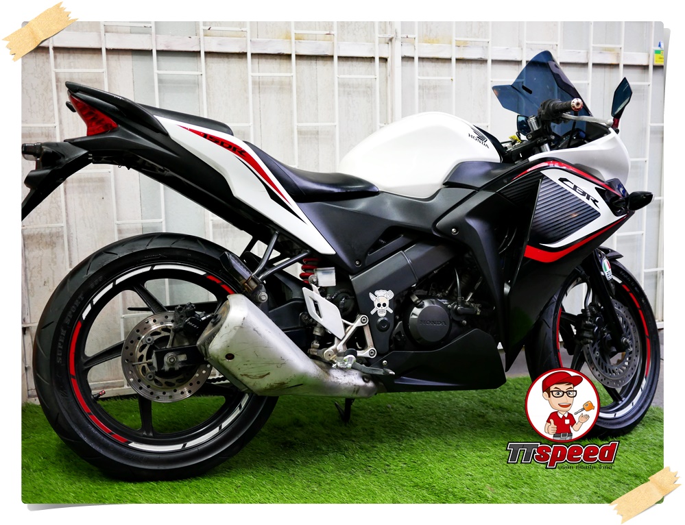 Honda CBR 150R หัวฉีดเครื่องดีรถบ้านมือเดียวจดปี 58 เอกสารเล่มครบ