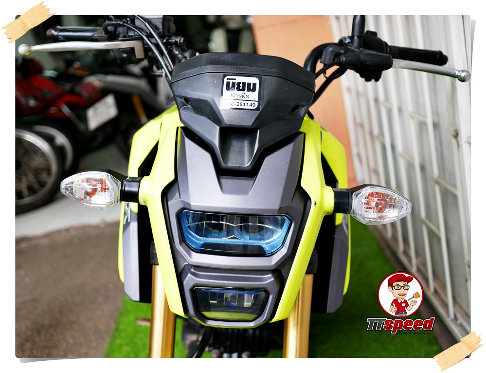 Honda MSX 125SF ไฟหน้า LED รถบ้านวิ่งน้อยปี 59 ผ่อนเดือน 1720บาท