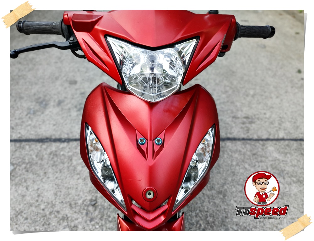 ขายสด Yamaha Spark 135 เครื่องดีมากรถบ้านมีเล่มพร้อมจดปี 52