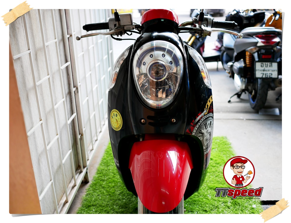 ขาย New Scoopy-i สภาพใหม่เครื่องเดิมปี 55 รถบ้านมือเดียวผ่อนได้